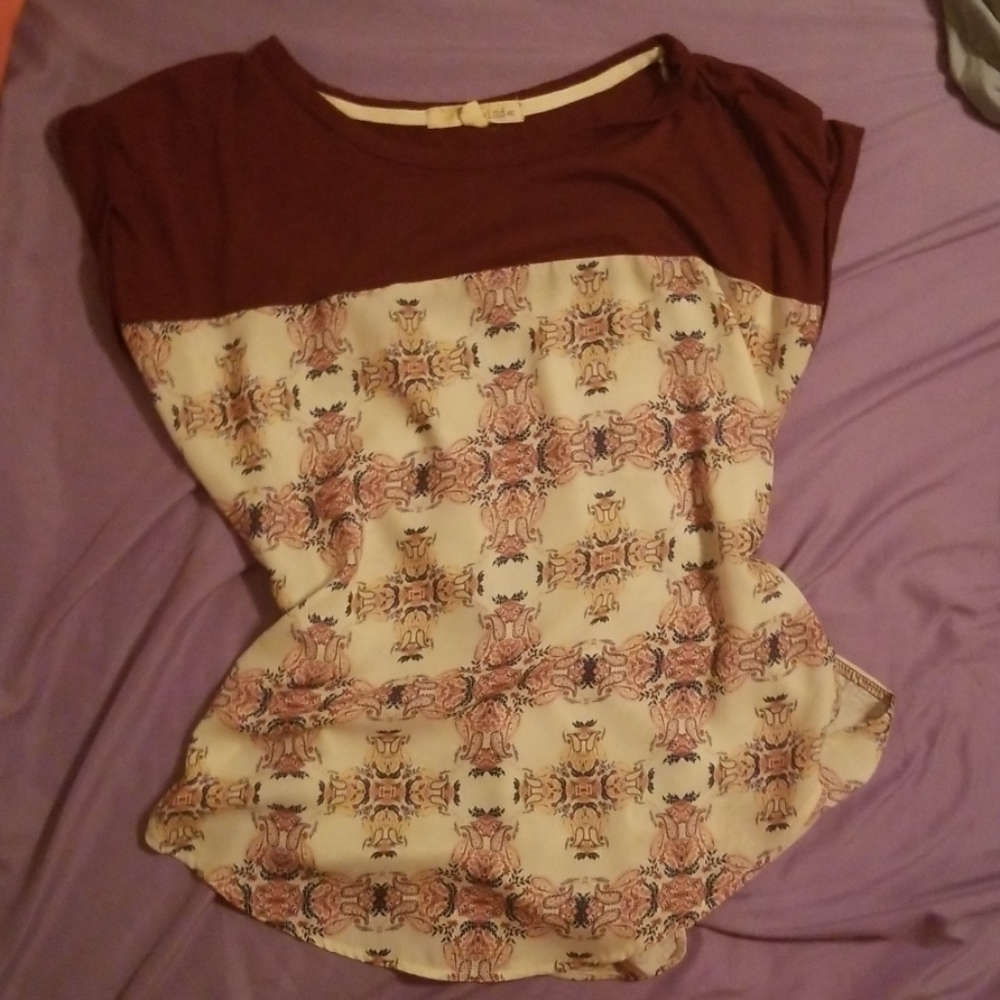 Cute patterned blouse